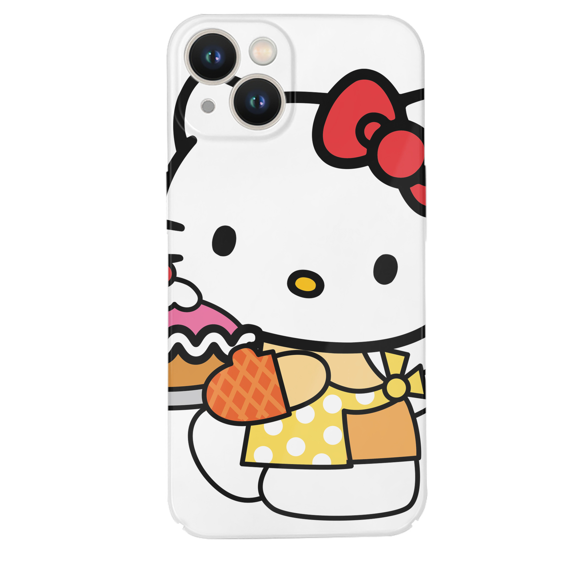（画像用） Hello Kitty ハローキティ 【iPhone 14シリーズ対応】ハードケース